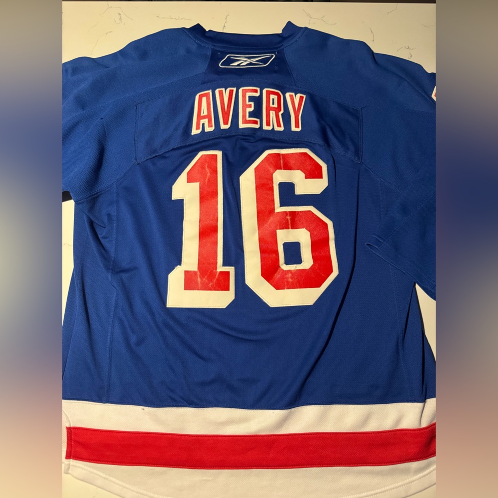 Sean Avery New York Rangers Jersey